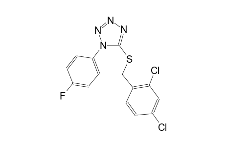 1H-tetrazole, 5-[[(2,4-dichlorophenyl)methyl]thio]-1-(4-fluorophenyl)-