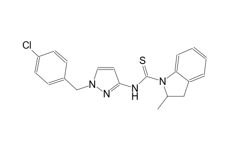 N-[1-(4-chlorobenzyl)-1H-pyrazol-3-yl]-2-methyl-1-indolinecarbothioamide