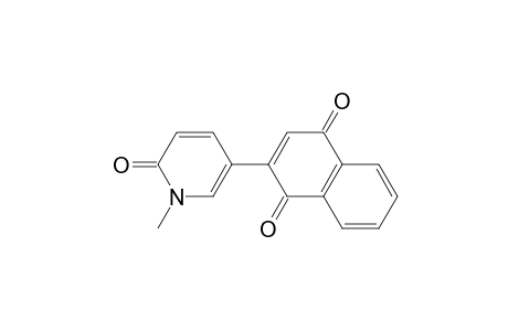 2-(1,2-dihydro-1-methyl-2-oxopyridin-5-yl)-1,4-naphthoquinone