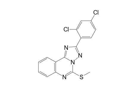 5-(Methylthio)-2-(2',4'-dichlorophenyl)-1,2,4-triazolo[1,5-c]quinazoline