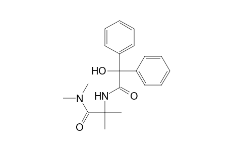 Benzeneacetamide, N-[2-(dimethylamino)-1,1-dimethyl-2-oxoethyl]-.alpha.-hydroxy-.alpha.-phenyl-