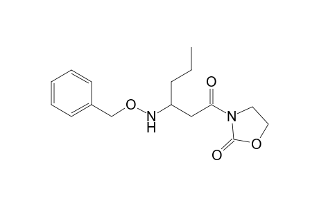 3-(3-Benzyloxyaminohexanoyl)-1,3-oxazolidin-2-one