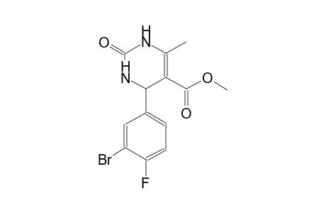 5-pyrimidinecarboxylic acid, 4-(3-bromo-4-fluorophenyl)-1,2,3,4-tetrahydro-6-methyl-2-oxo-, methyl ester