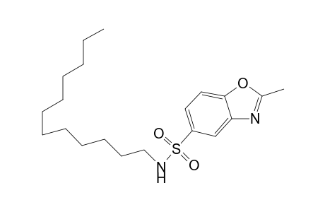 5-Benzoxazolesulfonamide, N-dodecyl-2-methyl-