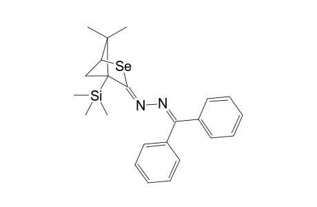 6,6-Dimethyl-1-trimethylsilyl-2-(diphenylmethyleneazino)-3-selanebicyclo[2.1.1]hexane