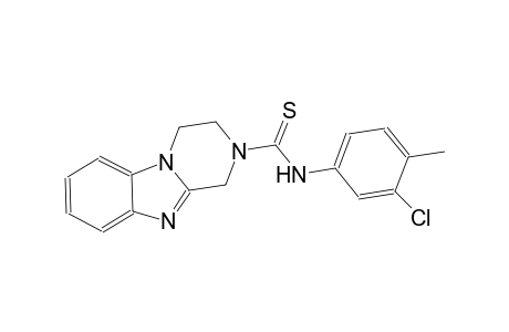 pyrazino[1,2-a]benzimidazole-2(1H)-carbothioamide, N-(3-chloro-4-methylphenyl)-3,4-dihydro-