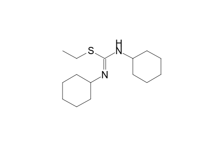 Carbamimidothioic acid, N,N'-dicyclohexyl-, ethyl ester