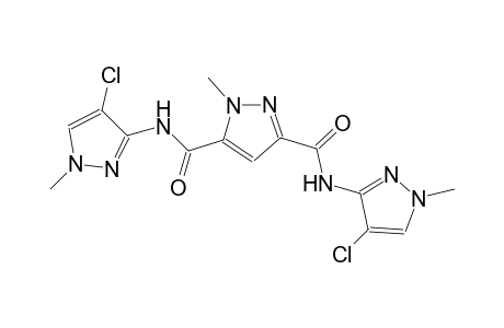 1H-pyrazole-3,5-dicarboxamide, N~3~,N~5~-bis(4-chloro-1-methyl-1H-pyrazol-3-yl)-1-methyl-