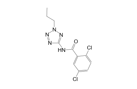 2,5-dichloro-N-(2-propyl-2H-tetraazol-5-yl)benzamide