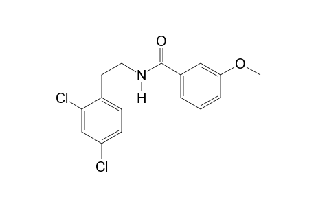 N-[2-(2,4-Dichlorophenyl)ethyl]-3-methoxybenzamide