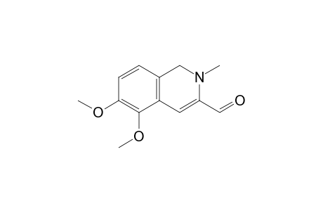 5,6-Dimethoxy-2-methyl-1,2-dihydroisoquinoline-3-carbaldehyde