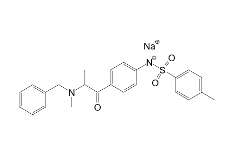 {N-[p-(N-benzyl-N-methylalanyl)phenyl]-p-toluenesulfonamido}sodium