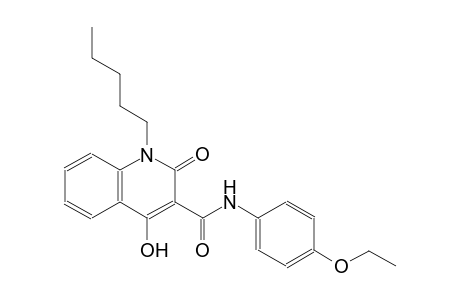 N-(4-ethoxyphenyl)-4-hydroxy-2-oxo-1-pentyl-1,2-dihydro-3-quinolinecarboxamide
