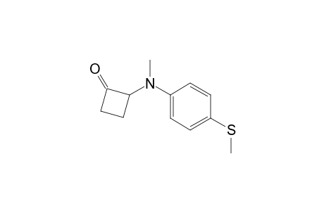 2-(N-methyl-N-(4-(methylthio)phenyl)amino)cyclobutanone