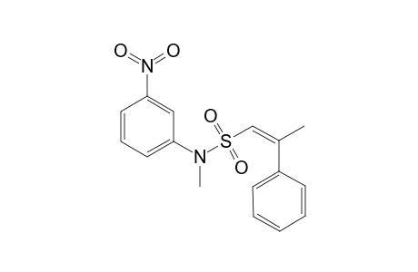 N-Methyl-3-nitroaniline 2-phenylpropenylsulfonamide