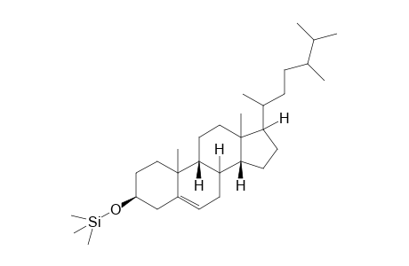 (((3S,9R,14R)-17-(5,6-dimethylheptan-2-yl)-10,13-dimethyl-2,3,4,7,8,9,10,11,12,13,14,15,16,17-tetradecahydro-1H-cyclopenta[a]phenanthren-3-yl)oxy)trimethylsilane