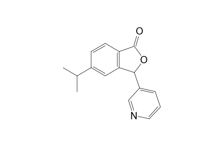 5-isopropyl-3-(3-pyridyl)-3H-isobenzofuran-1-one