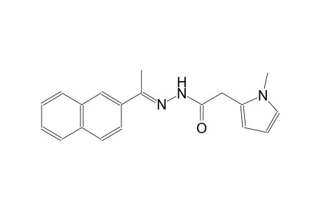 1H-pyrrole-2-acetic acid, 1-methyl-, 2-[(E)-1-(2-naphthalenyl)ethylidene]hydrazide