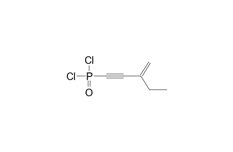 3-ETHYL-3-BUTEN-1-YNYLDICHLOROPHOSPHONATE