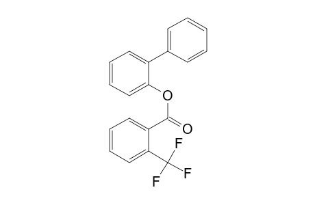 2-Trifluoromethylbenzoic acid, 2-biphenyl ester