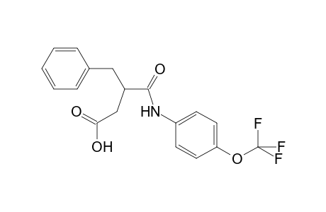 3-Benzyl-4-oxo-4-[4-(trifluoromethoxy)anilino]butanoic acid