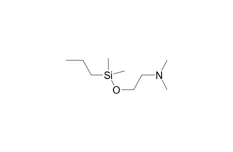 Propyldimethyl(.beta.-dimethylaminoethoxy)silane