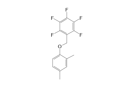 Benzene, [(2,4-dimethylphenoxy)methyl]pentafluoro-