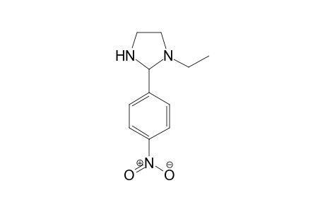 1-ethyl-2-(4-nitrophenyl)imidazolidine