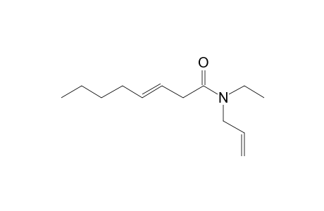 oct-3-Enoyl amide, N-allyl-N-ethyl-