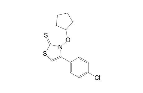 4-(4-Chlorophenyl)-3-(cyclopentoxy)-4-thiazoline-2-thione