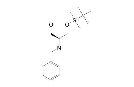 (2S)-2-BENZYLAMINO-3-(TERT.-BUTYLDIMETHYLSILYLOXY)-1-PROPANOL