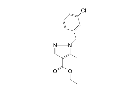 1H-pyrazole-4-carboxylic acid, 1-[(3-chlorophenyl)methyl]-5-methyl-, ethyl ester