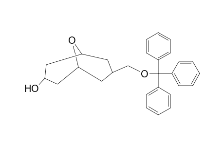 9-Oxabicyclo[3.3.1]nonan-3-ol, 7-[(trityloxy)methyl]