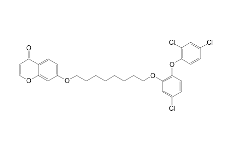 7-[[8-[5-CHLORO-2-(2,4-DICHLOROPHENOXY)-PHENOXY]-OCTYL]-OXY]-4H-CHROMEN-4-ONE