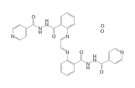 N'-[2-[(E)-[(2E)-2-[2-[(pyridine-4-carbonylamino)carbamoyl]phenyl]iminoethylidene]amino]benzoyl]pyridine-4-carbohydrazide dihydrate