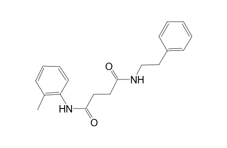 Butanediamide, N-(2-phenylethyl)-N'-(2-tolyl)-