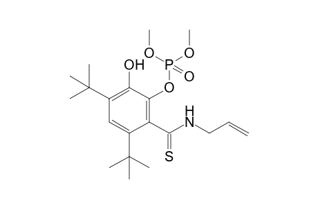[2-(allylcarbamothioyl)-3,5-ditert-butyl-6-hydroxy-phenyl] dimethyl phosphate