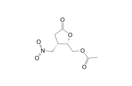 [(2S,3S)-3-(nitromethyl)-5-oxidanylidene-oxolan-2-yl]methyl ethanoate