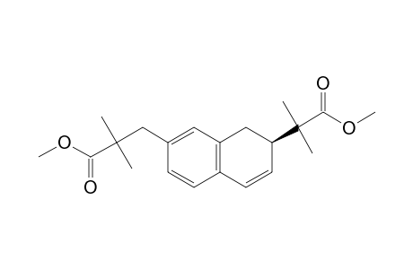 3-[7-(1-METHOXYCARBONYL-1-METHYLETHYL)-7,8-DIHYDRONAPHTHALEN-2-YL]-2,2-DIMETHYLPROPIONIC-ACID-METHYLESTER
