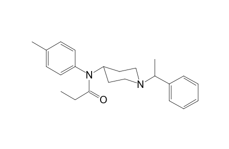 N-4-methylphenyl-N-[1-(1-phenylethyl)piperidin-4-yl]propanamide