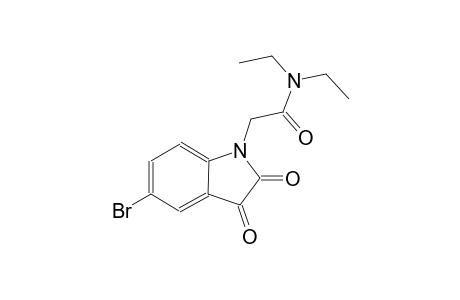 1H-indole-1-acetamide, 5-bromo-N,N-diethyl-2,3-dihydro-2,3-dioxo-