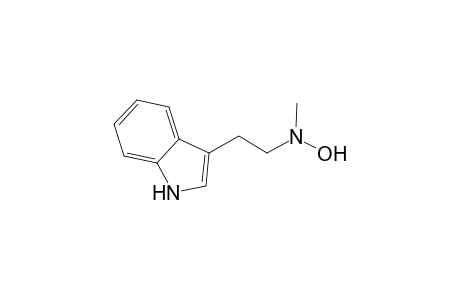 3-(2-[Hydroxy(methyl)amino]ethyl)-1H-indole