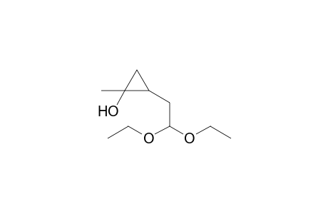 2-(2,2-Diethoxyethyl)-1-methyl-1-cyclopropanol