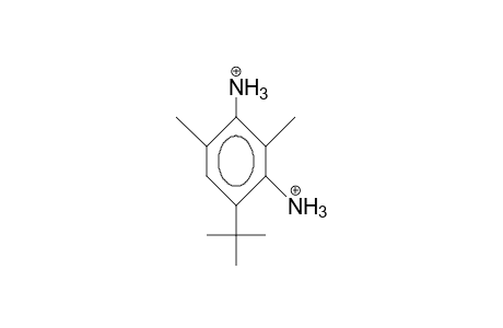 4-tert-Butyl-2,6-dimethyl-1,3-benzenediamine dication