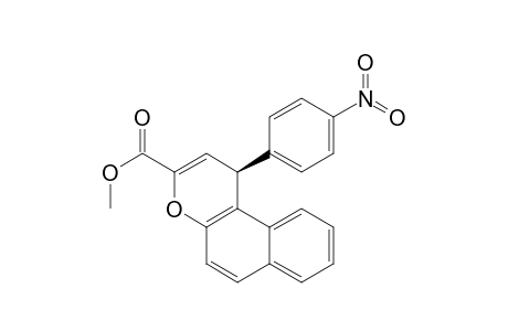 (S)-Methyl 1-(4-nitrophenyl)-1H-benzo[f]chromene-3-carboxylate