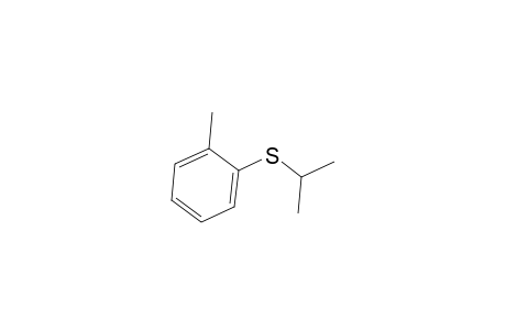 Benzene, 1-methyl-2-[(1-methylethyl)thio]-