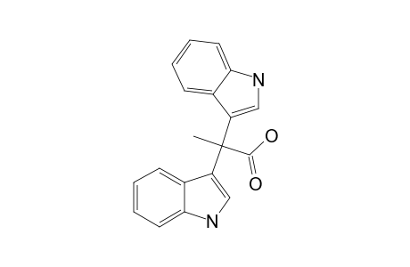 2,2-BIS-(3,3'-INDOLYL)-PROPIONIC-ACID