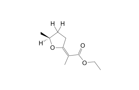 2-((S)-5-Methyl-dihydro-furan-2-ylidene)-propionic acid ethyl ester