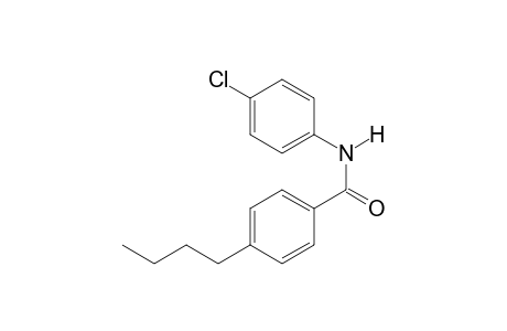 4-butyl-N-(4-chlorophenyl)benzamide