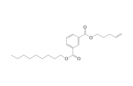 Isophthalic acid, nonyl pent-4-enyl ester